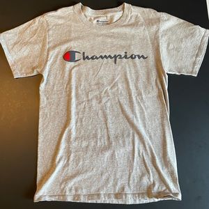 Adult small gray Champion T-shirt